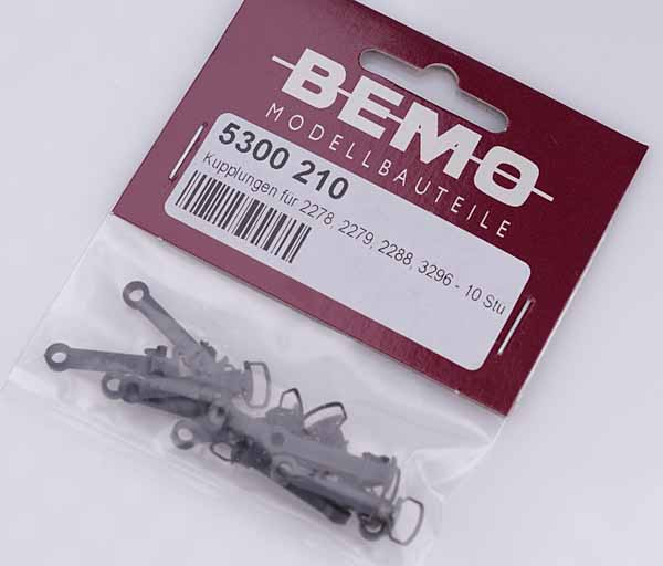 Bemo 5300210 - Kupplung für 2278, 2279, 2288, 3295/3296 - 10 Stück