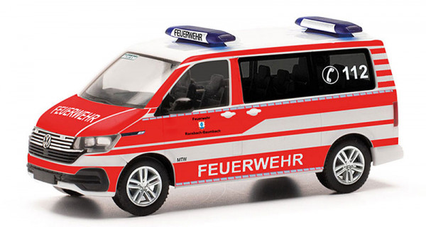 Herpa 097697 - VW T6.1 MTW "Feuerwehr Ransbach-Baumbach"