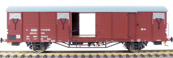 Exacttrain 20479 - DR gedeckter Güterwagen Glmms Ep.4a, 7 Ribben