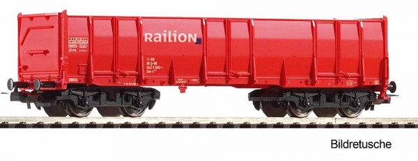 Piko 98559A3 - DB AG Hochbordwagen Eaos verkehrsrot Ep.6, Railion #3