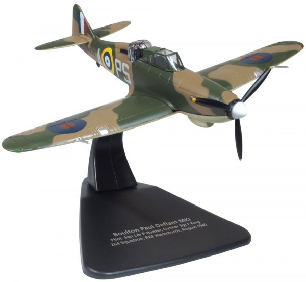 Herpa 81AC109 - Oxford - Boulton Paul Defiant - 264 Sqn., RAF Hornchurch 1940
