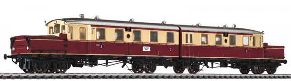 Liliput 133508 - DRG Akkutriebwagen At 485/486 creme/rot Ep.2, AC-digital