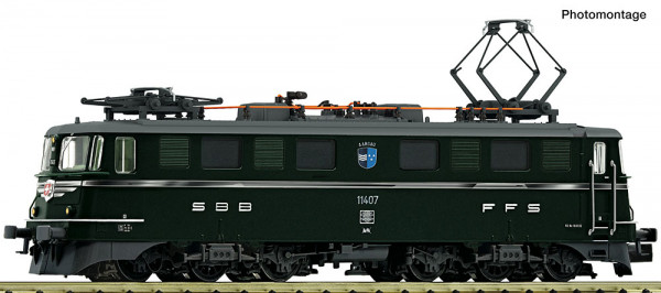Fleischmann 7570037 - SBB Ellok Reihe Ae6/6 grün 11407 Ep.5, DCC + Sound