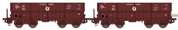 LSModels 32085 - SNCB Set Erzwagen Fal+Fal 2-teilig Ep.4, "COCKERILL SAMBRE"