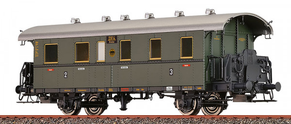 Brawa 45827 - H0 Einheits-Nebenbahnwagen Bciel-24 DRG