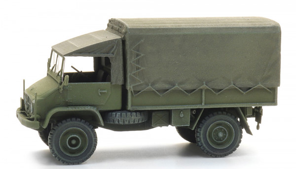 Artitec 6870782 - CH Unimog 404s Pritsche Plane
