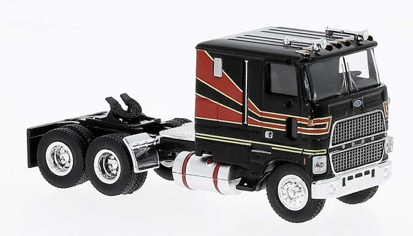 Brekina 85854 - Ford CLT 9000 schwarz, rot, 1978,