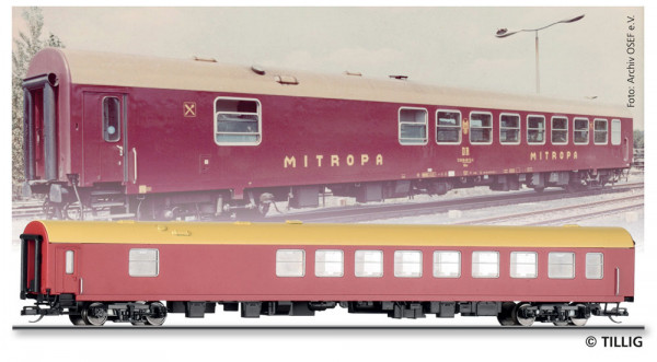 Tillig 95400 - DR Speisewagen WRm „MITROPA“, Bauart Bautzen Ep.4