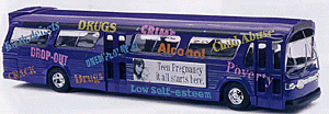 Busch 44504- Bus Fishbowl " Info Campain"