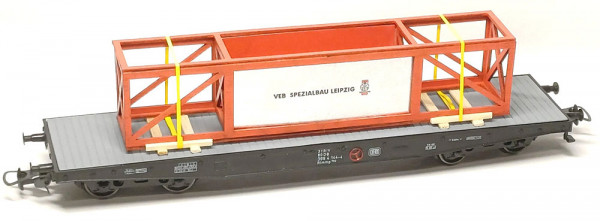 Loewe 2569 - Ladegut Metallbauteil "VEB Spezialb. Leipzig" / HO, 120 mm