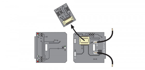 Bemo 5149371 - Umbausatz LED-Beleuchtung Steuerwagen BDt 1751-1758 (3249)