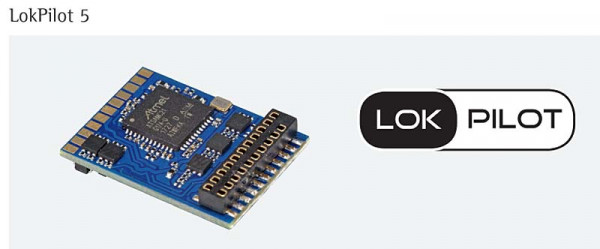 ESU 59826 - LokPilot 5 micro DCC, 6-pin N