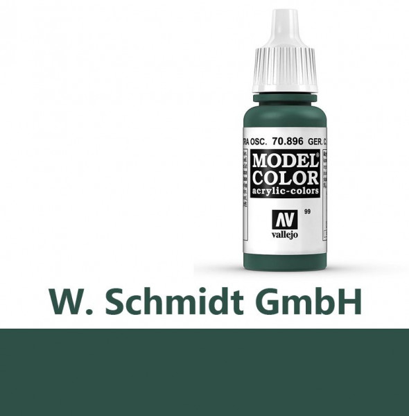 Vallejo 770896 - Model Color Farbe Deutsche Tarnung, Schwarzgrün, matt 17ml