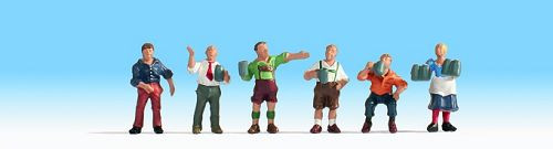 Noch 15558 - Stammtisch 6 Figuren