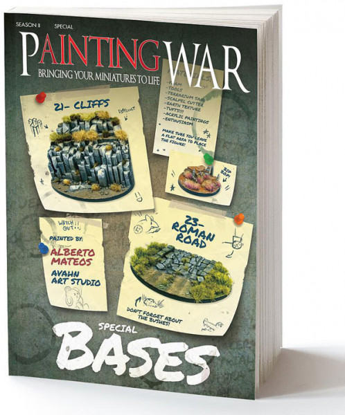 Vallejo 775045 - Buch: Painting War Bases, nur