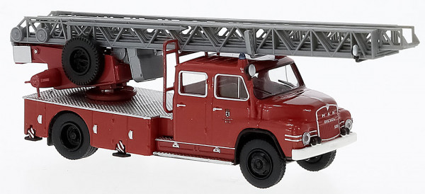 Brekina 45163 - MAN 520 H DLK 30 1967, Feuerwehr Berlin,