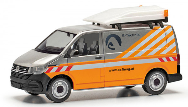 Herpa 098274 - VW T6.1 Kasten "ASFINAG" (A) (Dachaufbau beigelegt)