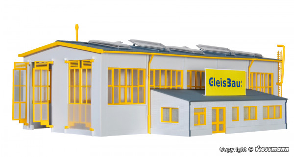 Kibri 39324 - Wartungshalle GleisBau