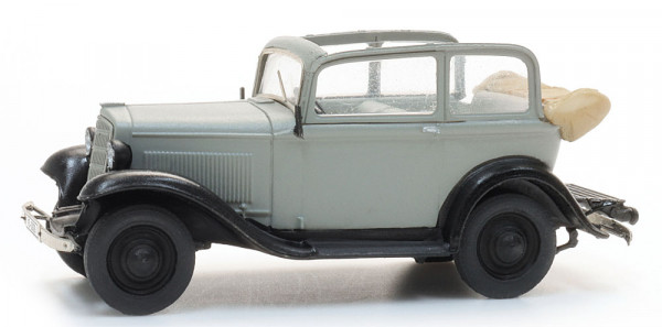 Artitec 387.647 - Opel P4 Dach offen, grau