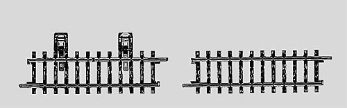 Märklin 2295 - Kontaktgleis Satz 2x90 mm