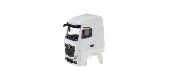 Herpa 085038 - MB Fahrerhaus Actros Streamspace 2.5 2018 ohne Windleitblech, Grill separat