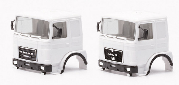 Herpa 085786 - Teileservice Fahrerhaus MAN/Roman Diesel (2 Stück)