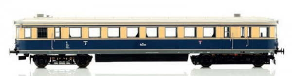 Jägerndorfer JC23072 - BBÖ Triebwagen Reihe VT44.19 creme/saphirblau Ep.2-3, DCC + Sound