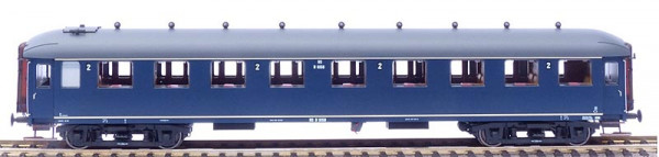 Exacttrain 10012 - NS Reisezugwagen 2. Klasse blau Ep.3, Dach grau