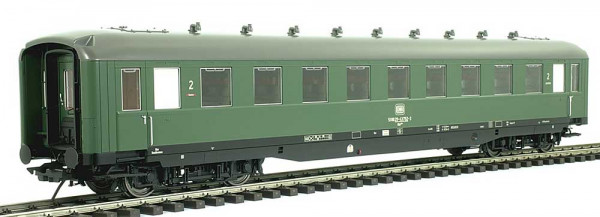 Lenz 41261-03 - DB Schürzenwagen C4ü-38 chromoxidgrün Ep.4
