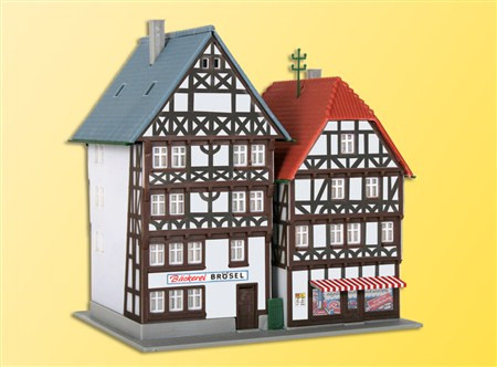 Kibri 36404 - Set Fachwerkhäuser "Fritzlar" 2 Stk.