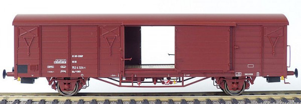 Exacttrain 20708 - DB Güterwagen Gbs 258 EUROP, 7 Sicken, Tür ohne Verstärkung, Epoche V