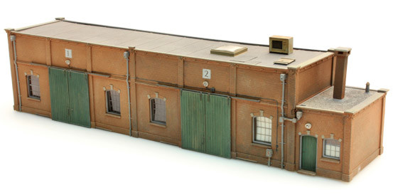 Artitec 10.307 - Lagergebäude (Halbmodell) 273 x 60 x 70mm