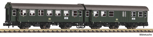 Piko 40765 - DB Set 3-teilig Umbauwagen 3-achsig Ep.4, B3yg + BD3yg