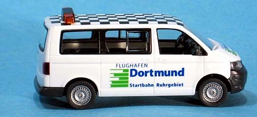 Wiking 030872 - VW T5Multivan Pan Americana Flughafen Dortmund Follow me Startbahn Ruhrgebiet Sonder