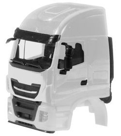 Herpa 085052 - Fahrerhaus Iveco Stralis ohne Windleitblech und Chassisverkleidung