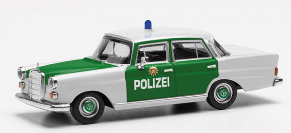 Herpa 097208 - Mercedes-Benz Heckflosse "Polizei Hamburg"