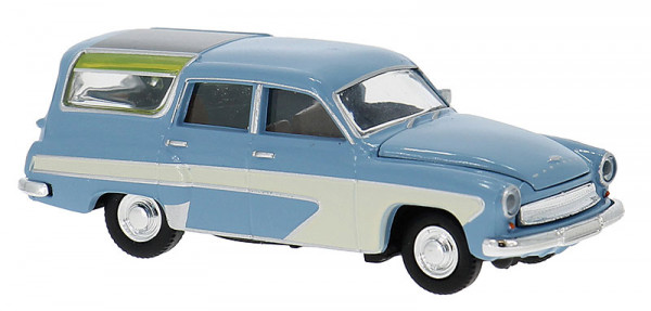 Brekina 27125 - Wartburg 311 Camping hellblau/weiß 1959