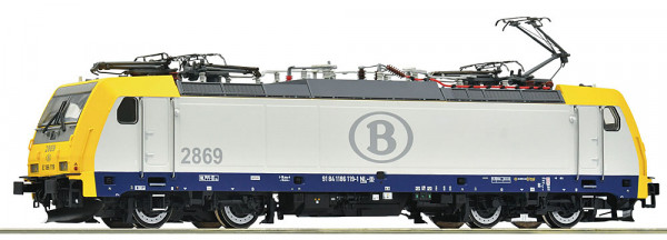 Roco 7510166 - SNCB Ellok BR 186 Ep.6, aktuelles Design, DCC + Sound