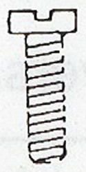 Weinert 2139 - Schraube M2x4mm DIN84, 10Stück