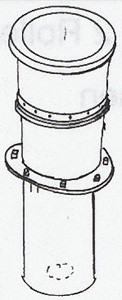 Weinert 8026 - Schlot für P8, BR38