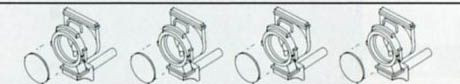 Weinert 90017 - Loklat.f. E-Lok a.Halter 4St
