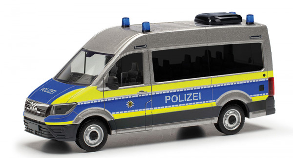 Herpa 098526 - MAN TGE Bus Hochdach "Mobile Wache Polizei Baden-Württemberg