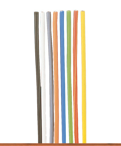 Brawa 3225 - Wetterfeste Litze, 0,50 mm², blau 40-m Spule Einadrig PVC-isoliert