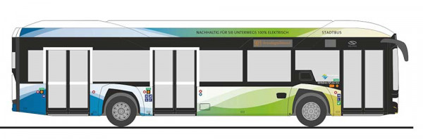 Rietze 77027 - Solaris Urbino 12´19 Hydrogen Stadtbus Kreuzlingen (CH)