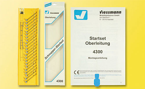 Viessmann 4300 - 0berleitungs-Startset 120 x 54 cm