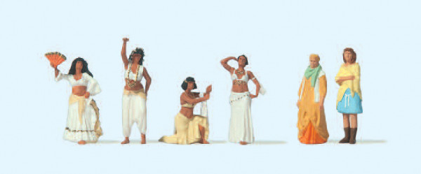 Preiser 24769 - Orientalische Tänzerinnen und Zuschauer