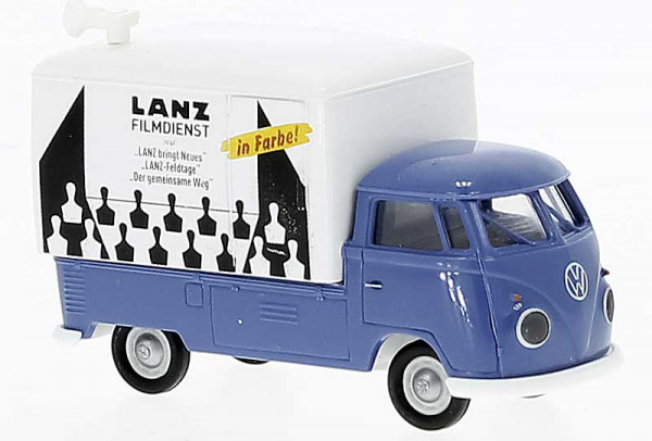 Brekina 32875 - VW T1b Großraum-Koffer 1960, Lanz Filmwagen,