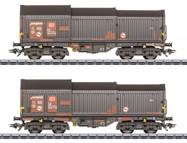 Märklin 46876 - DB AG Set 2-teilig Teleskophaubenwagen Shimmns708 Ep.5