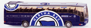 Wiking 071415- MB O404RHD Reisebus "Hertha BSC"
