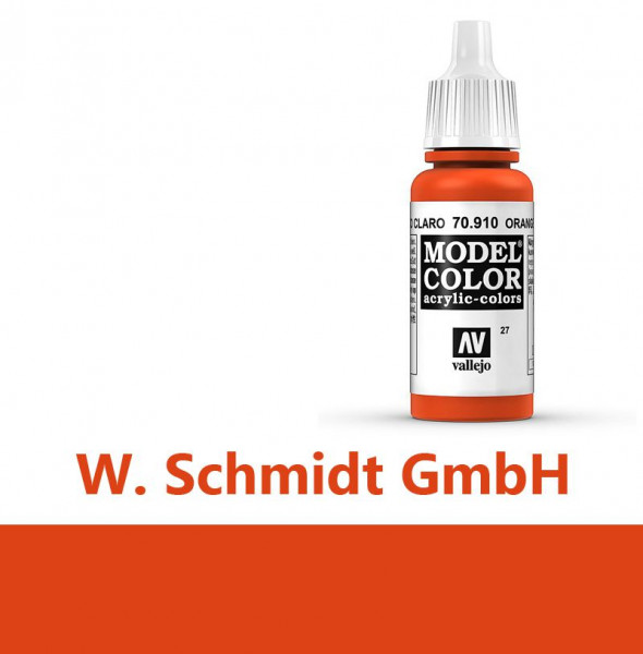 Vallejo 770910 - Model Color Farbe Blutorange, Matt, 17 ml